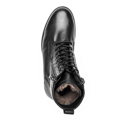 Gabor - Schnürboots - Gabor Schnürboot Lammfell schwarz