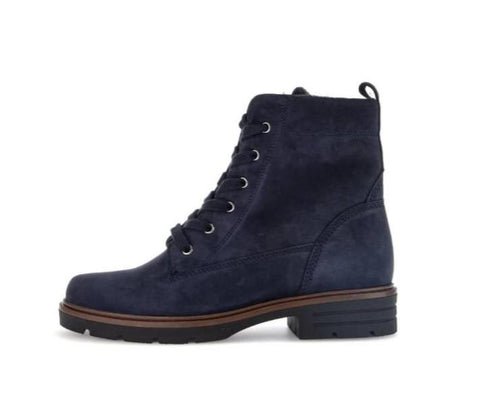 Gabor - Schnürboots - Gabor Schnürstiefelette blue