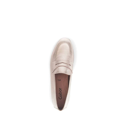 Gabor - Loafers - Gabor Slipper metallic-puder