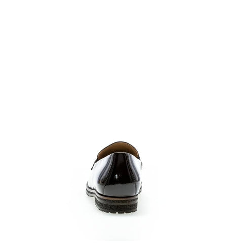 Gabor - Loafers - Gabor Slipper schwarz Lack