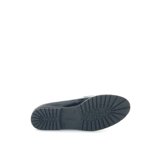 Gabor - Loafers - Gabor Slipper schwarz Lack