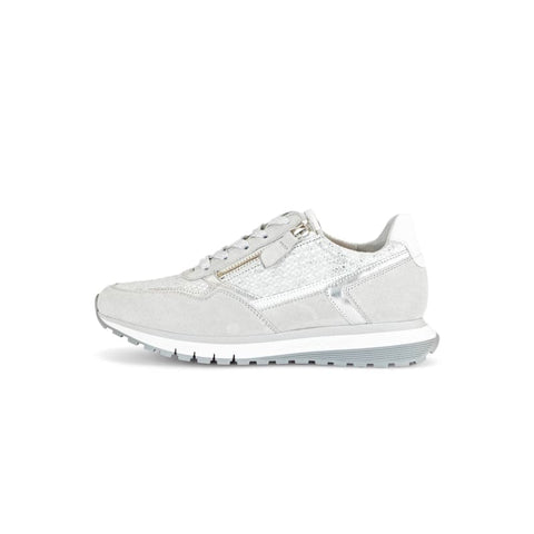 Gabor - Sneakers low - Gabor Sneaker ice/white/silber