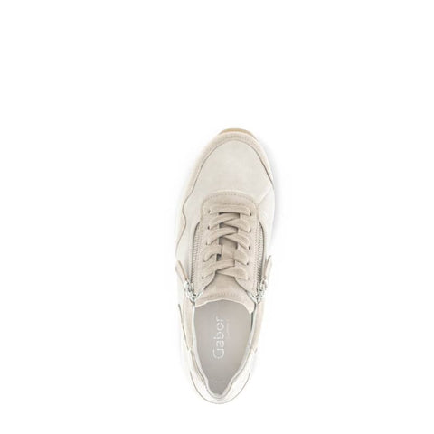 Gabor - Sneakers - Gabor Sneaker leinen/oasi/puder