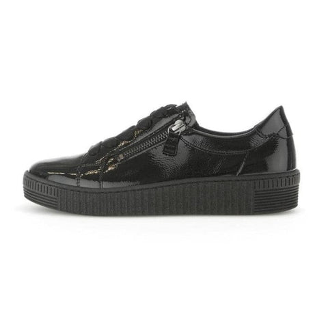 Gabor - Sneakers - Gabor Sneaker low schwarz Lack