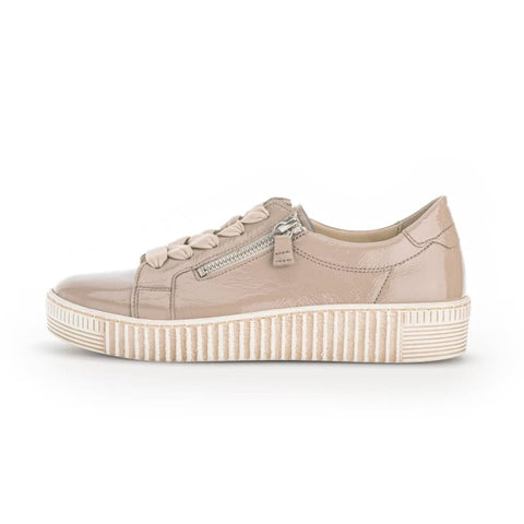 Gabor - Sneakers - Gabor Sneaker low beige Lack