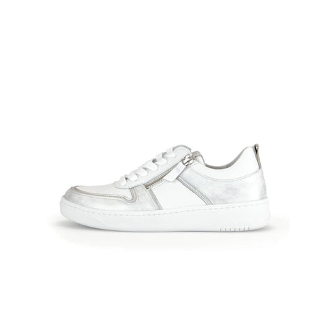 Gabor - Sneakers low - Gabor Sneaker weiss/silber