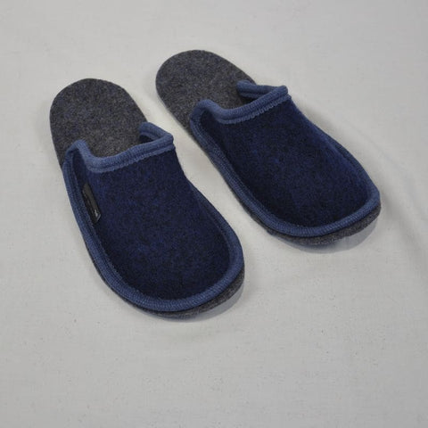Magicfelt - Hausschuhe - Gästefinken HUBI inkblue/jeans
