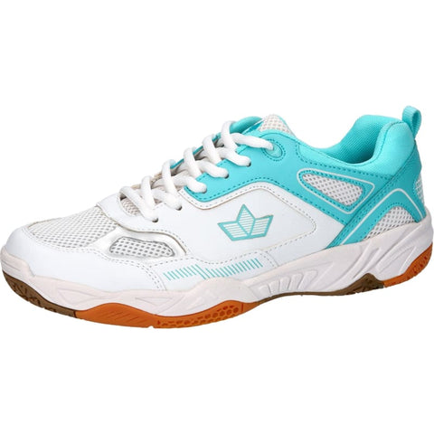 Lico - Turnschuhe - LICO Hallenturnschuh Damen weiss/türkis