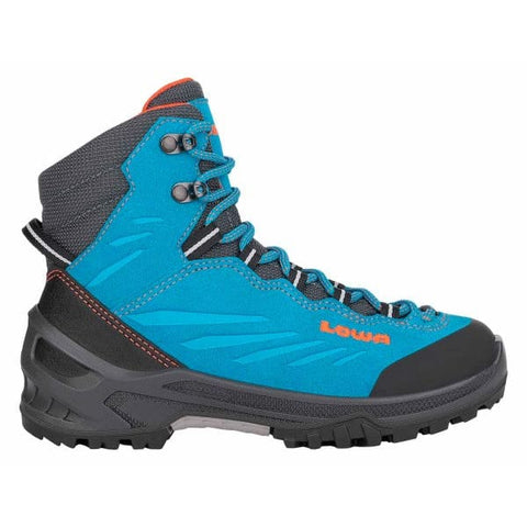Lowa - Trekkingschuhe - Lowa Wanderschuh Cadin GTX mid türkis/flame