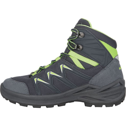 Lowa - Trekkingschuhe - Lowa Trekkingschuh Innox Pro GTX mid stahlblau/limone