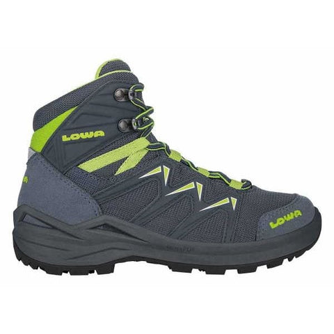Lowa - Trekkingschuhe - Lowa Trekkingschuh Innox Pro GTX mid stahlblau/limone