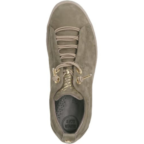 Paul Green - Sneakers - Paul Green Sneaker Super soft nubuk olive