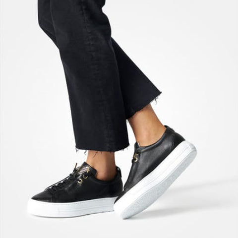 Paul Green - Sneakers - Paul Green Sneaker Super soft black/gold