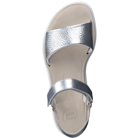 Paul Green - Sandalen - Paul Green Super soft Sandale met. silver