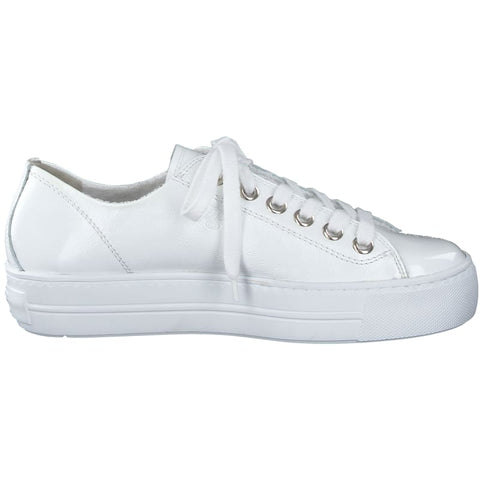 Paul Green - Sneakers - Paul Green Super soft Sneaker Knautschlack white