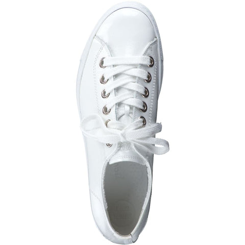 Paul Green - Sneakers - Paul Green Super soft Sneaker Knautschlack white