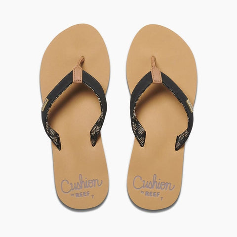 Reef - Flip-Flops - Reef Flip-Flop Cushion Sands black/tan