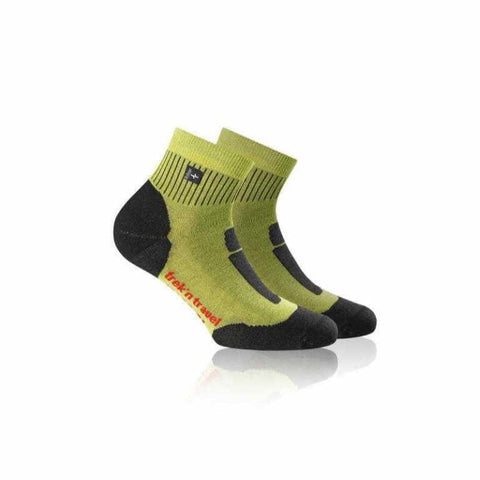 Rohner - Socken - Rohner Socken Trek’n Travel l/r lemon