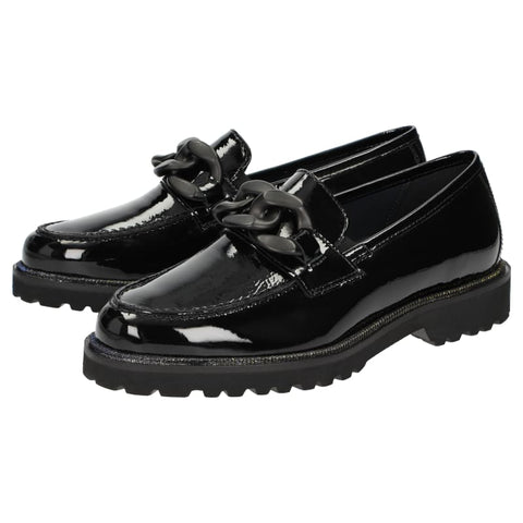 Sioux - Loafers - Sioux Loafer Meredith schwarz Lack