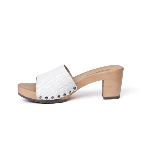 Softclox - Pantoletten - Softclox Romy Twist bianco