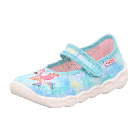 Superfit - Hausschuhe - Superfit Finken Bubble hellblau