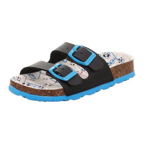 Superfit - Hausschuhe - Superfit Fussbettfinken blau