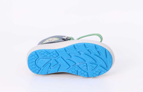 Superfit - Schnürboots - Superfit Schnürboot Groovy blau/hellgrün