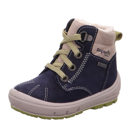 Superfit - Winterboots - Superfit Schnürboot Groovy blau