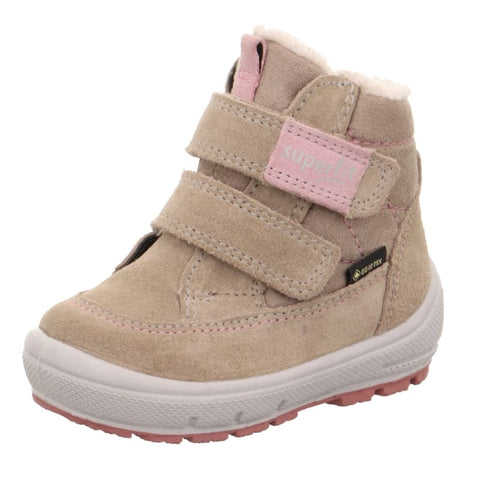 Superfit - Winterboots - Superfit Winterboot Groovy beige/rosa