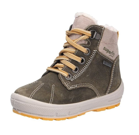 Superfit - Winterboots - Superfit Schnürboot Groovy grün