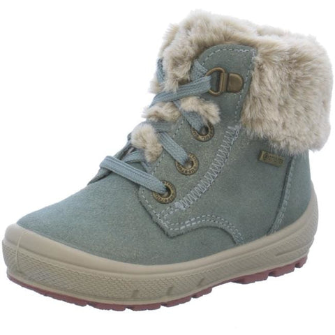 Superfit - Winterboots - Superfit Schnürboot Groovy hellgrün