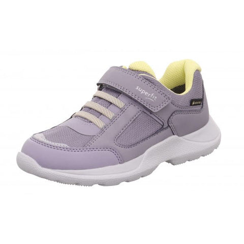 Superfit - Sneakers - Superfit Sneaker Rush lila/gelb