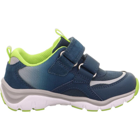 Superfit - Sneakers - Superfit Sneaker Sport 5 blau/hellgrün