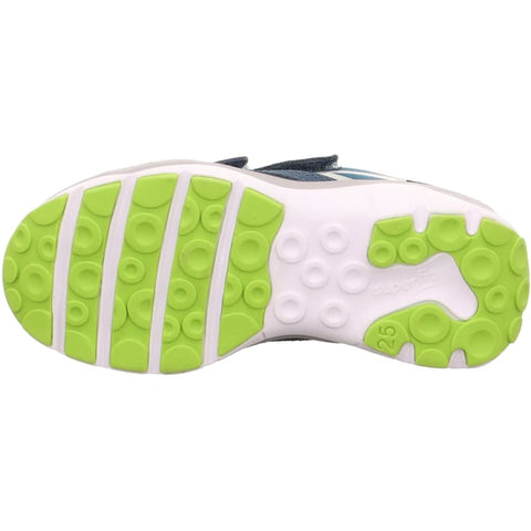 Superfit - Sneakers - Superfit Sneaker Sport 5 blau/hellgrün