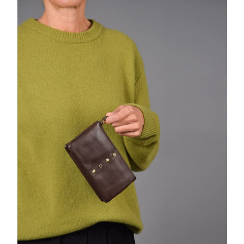 The bagging co. - Portemonnaies - The bagging co. Geldbörse gross marron