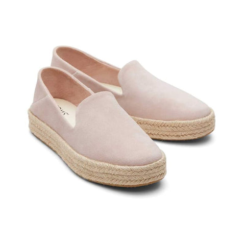 Toms - Espadrilles - Toms W’s Carolina Suede ballet pink