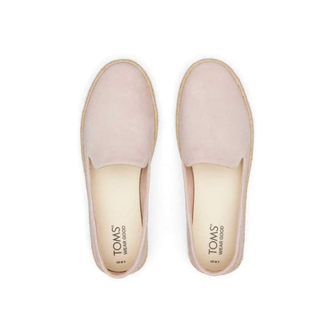 Toms - Espadrilles - Toms W’s Carolina Suede ballet pink