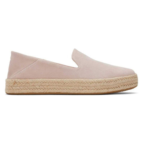 Toms - Espadrilles - Toms W’s Carolina Suede ballet pink