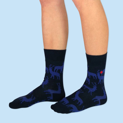 UnaBux - Socken - UnaBux Christmas Hirsch