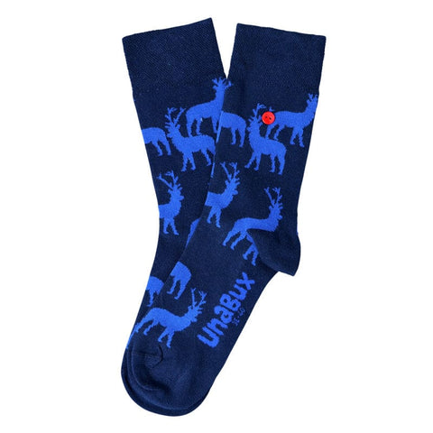 UnaBux - Socken - UnaBux Christmas Hirsch