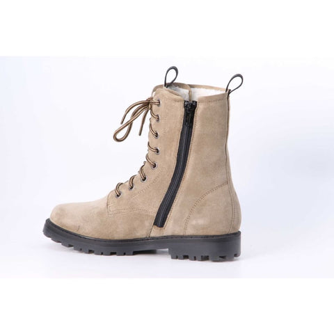 Vado - Schnürboots - Vado Schnürboot Lola Wool High taupe
