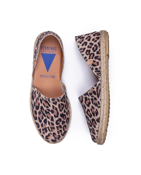 Verbenas Espadrilles Carmen leopard