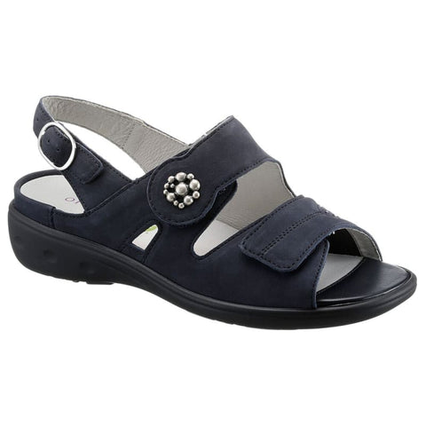 Waldläufer - Sandalen - Waldläufer Sandale K-Kara Denver Giraffestretch schwarz