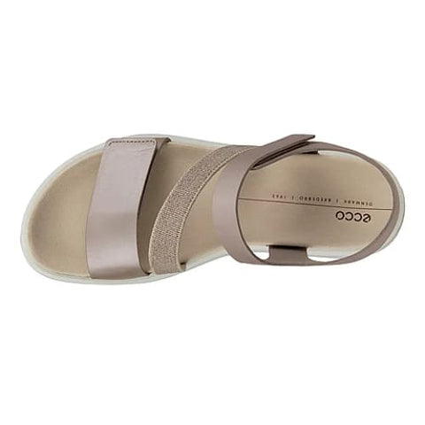 Ecco - Sandalen - Ecco Sandale Flowt grey rose metallic