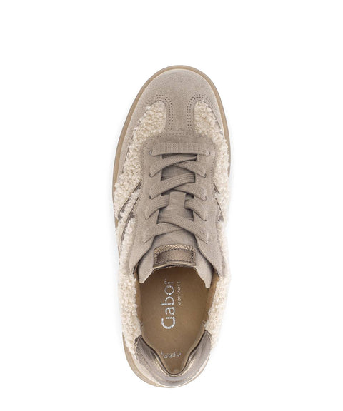 Gabor Sneaker panna/silk/fango