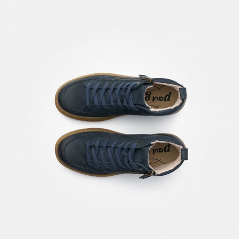Paul Green Super soft Sneaker high nubuk space