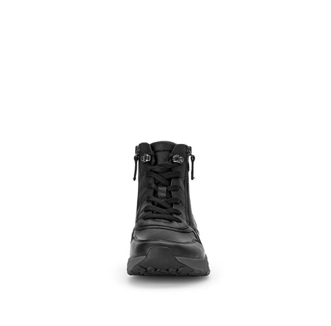 Gabor Rollingsoft Schnürstiefelette schwarz