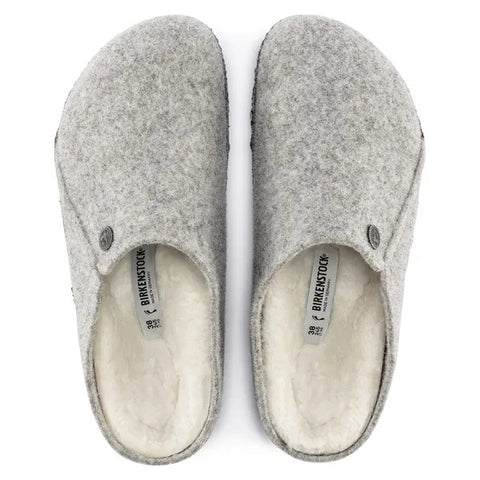 Birkenstock Zermatt Lammfell light grey
