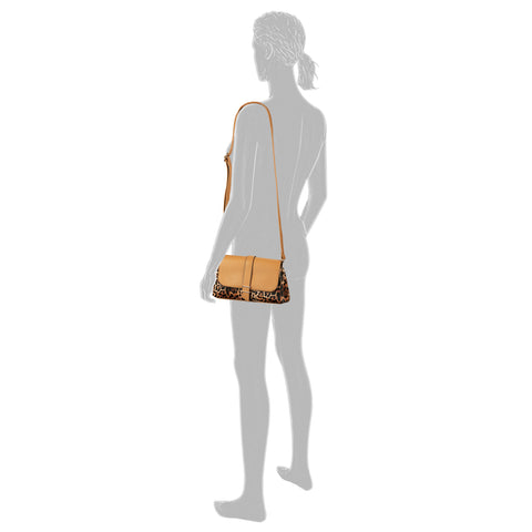 Gabor Sahar Flap bag M mixed leo