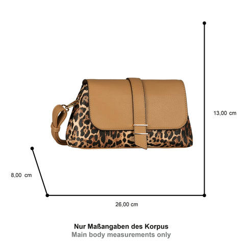 Gabor Sahar Flap bag M mixed leo